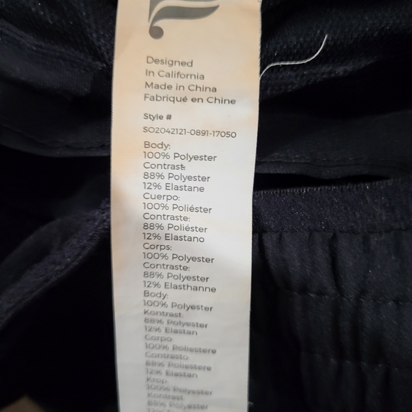 Fablectics Black Running shorts - Picture 3 of 4